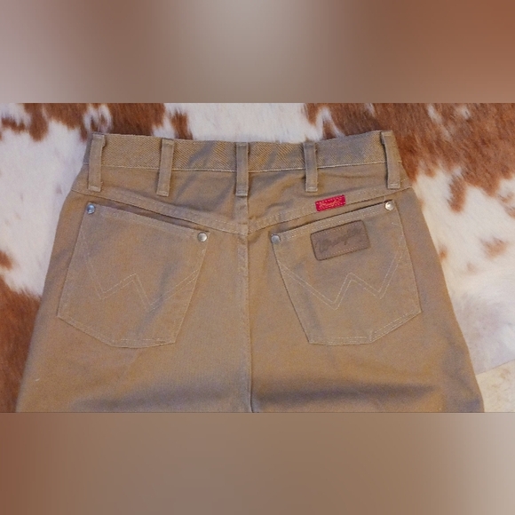 VINTAGE 14MWZ WRANGLER JEANS Sz9x34 - Picture 1 of 4